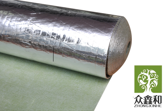 2mm Thickness Natural Rubber Floor Underlayment Green Vapour Barrier Underlay