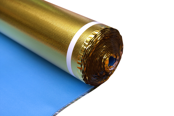 Sound Proofing Acoustic Floor Underlayment 2mm Thickness Underlay For Wood Flooring